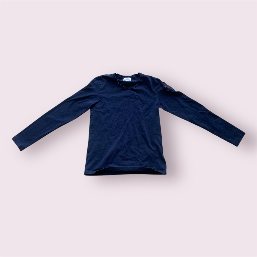 Moncler Navy Blue Long Sleeve Shirt